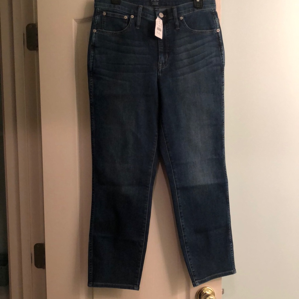 NEVER WORN J. Crew High Rise Vintage Straight